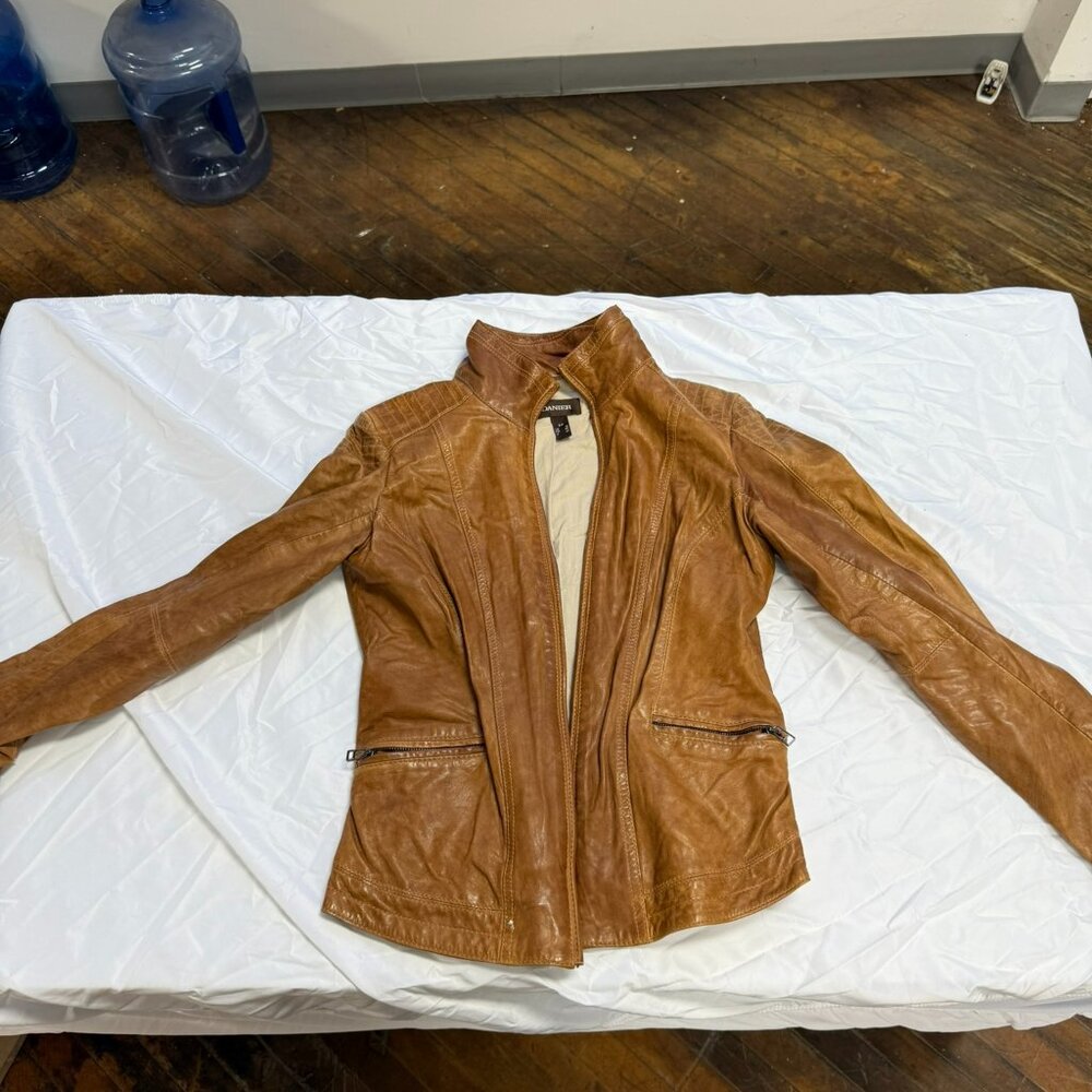 Danier Women's Leather Jacket - Brown - Size S / P